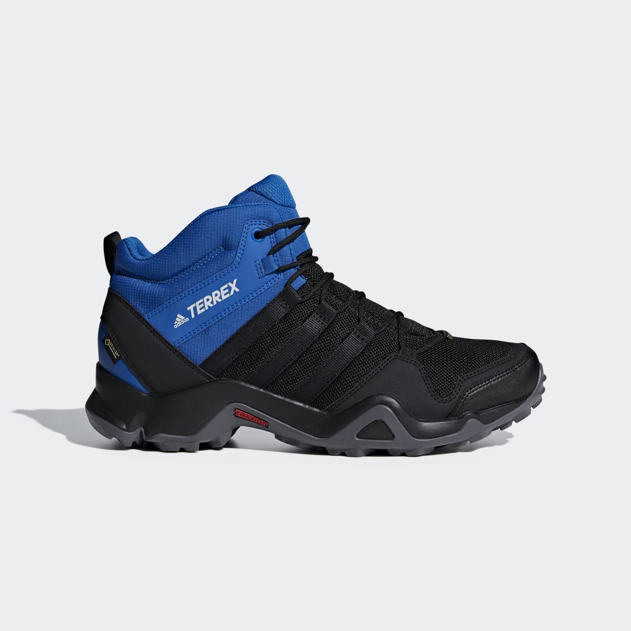 Adidas Terrex AX2R Mid GTX Férfi Túracipő - Fekete/Kék [D48290]